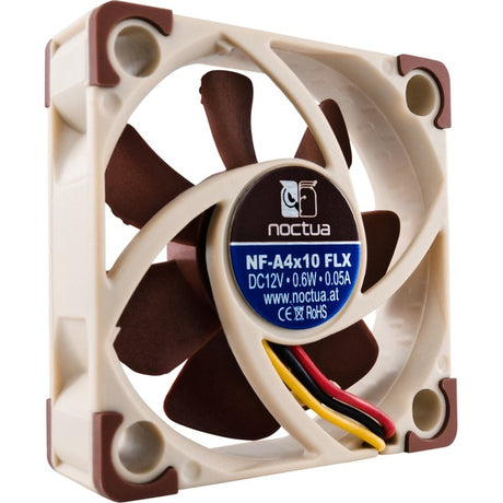 Noctua nf-a4x10 flx Gehäuselüfter (braun, 40 x 40 x 10 mm)