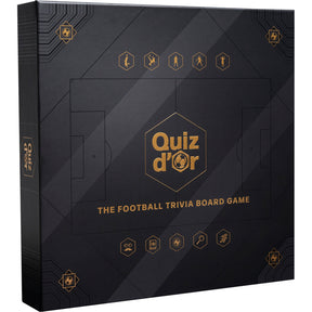 Quiz d'or Brettspiel (englisch, 4 - 8 Spieler, 60 - 120 Minuten, ab 16 Jahren)