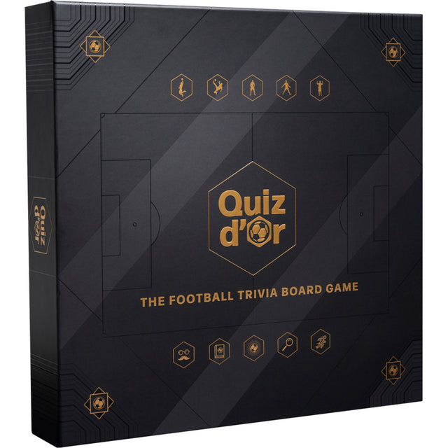 Quiz d'or Brettspiel (englisch, 4 - 8 Spieler, 60 - 120 Minuten, ab 16 Jahren)