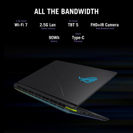 Asus ROG Strix G18 G815LR-S9103W 18 Copilot+ Gaming Laptop (Schwarz Grau | Core Ultra 9 275HX | RTX 5070 Ti | 32 GB | 2 TB SSD)