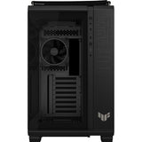 Asus tuf gaming gt502 horizon argb midi tower behuizing (zwart | 3x usb-a | 1x usb-c | tempered glass)