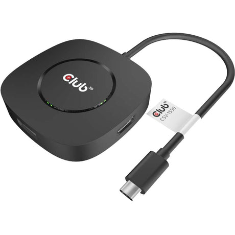 Club 3D USB-C 3.2 MST Hub DisplayPort 1.4 Adapter (Schwarz)