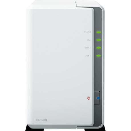 Synology Disk Station DS223J NAS (weiß, 2x USB 3.2 Gen 1)