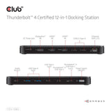 Club 3D Thunderbolt 4 12 in 1 Dock