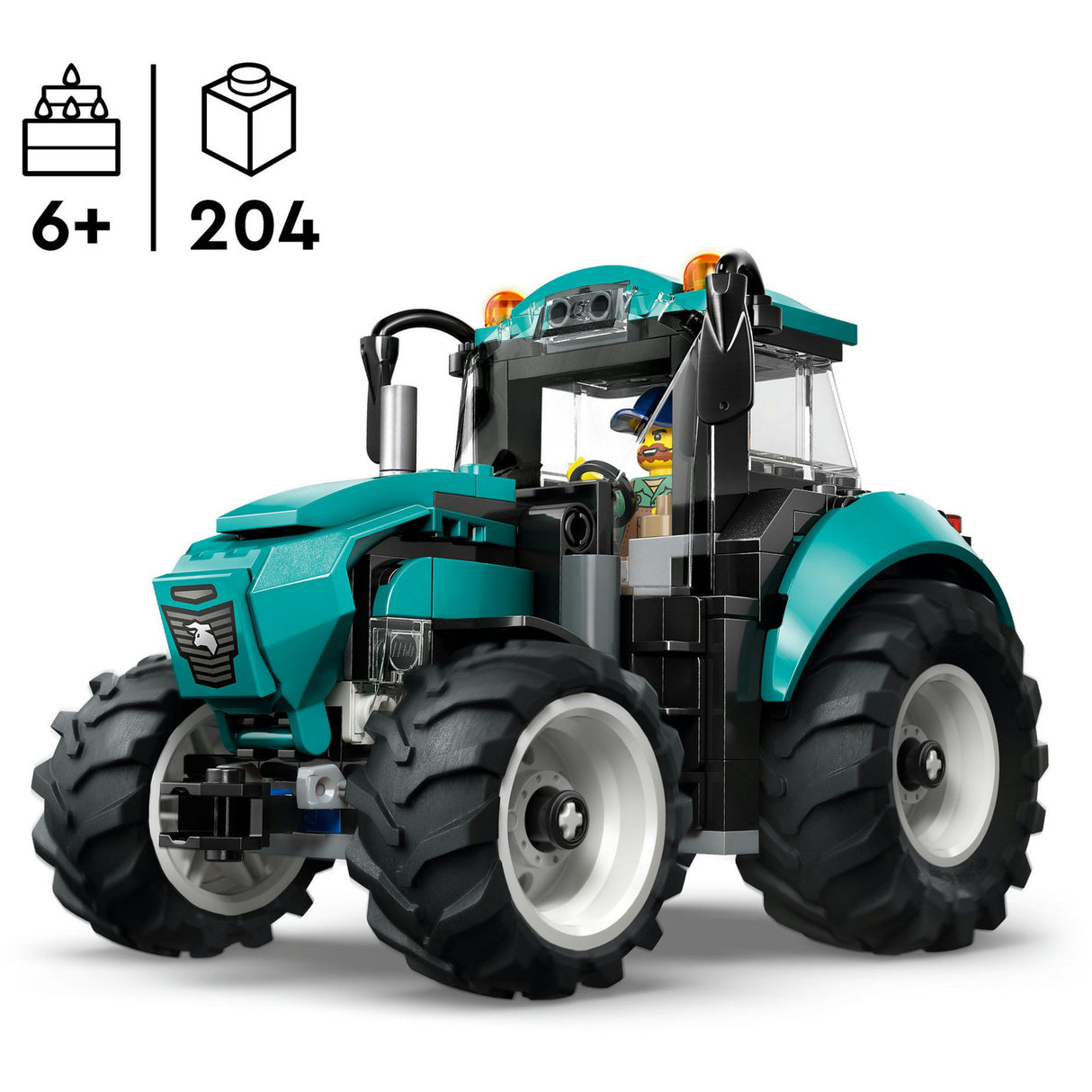 Lego City – Traktor-Bauspielzeug (60498)