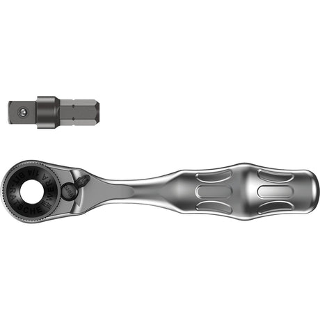 Wera 8001 Bit-Ratsche ¼ SB mit ¼ Adapter, 2-teilig – 1 Stück – 05073230001