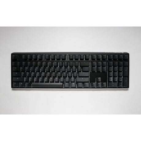 Ducky One 3 klassische mechanische RGB-Tastatur (Schwarz, US-Layout (QWERTY), Cherry MX Speed Silver, 100 %, RGB-LED, Double-Shot-PBT, Hot-Swap-fähig, Quack-Mechanik)