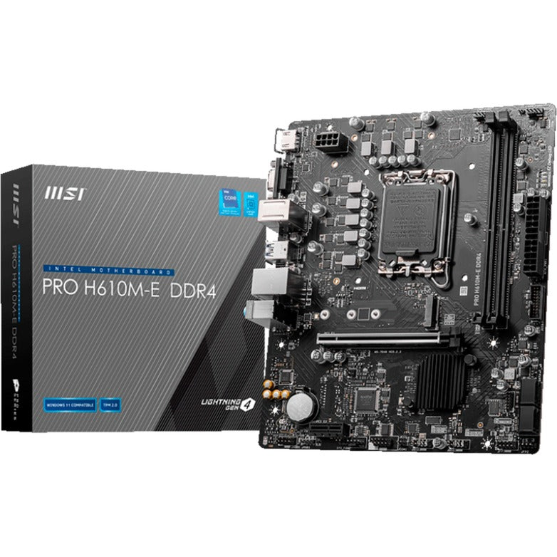 MSI MSI Pro H610M-E DDR4
