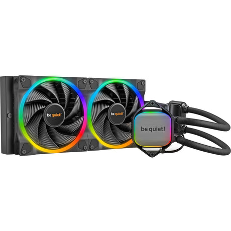 Ruhig sein! Pure Loop 2 FX 280 Wasserkühlung (Schwarz, 4-Pin-PWM-Lüfteranschluss)