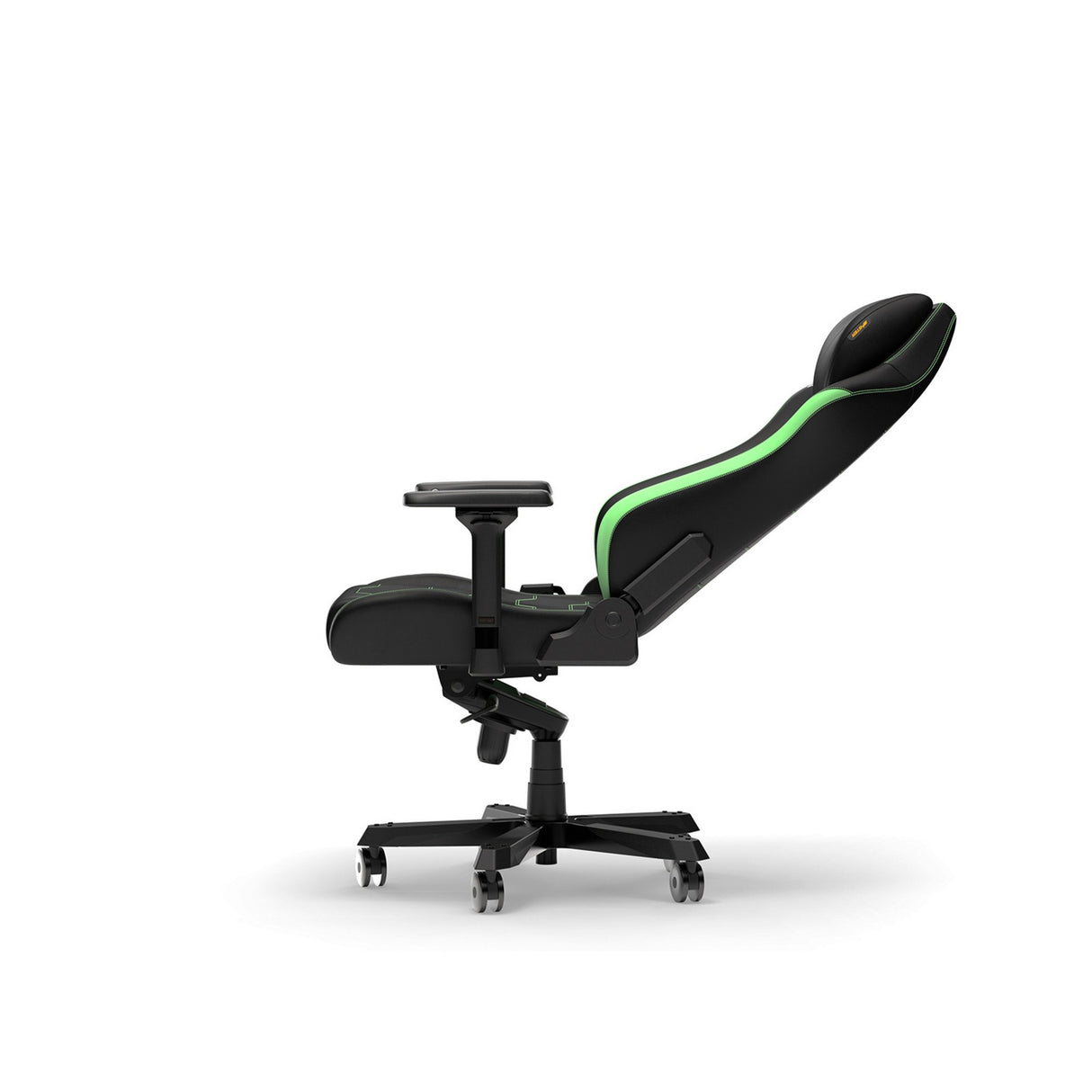 Dxracer master xl black green epu leathe gamestoel (zwart groen)