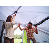 Coleman fastpitch victoria falls 4 blackout tent – 4 persoons tent - snel opzetten dankzij fastpitch – blackout bedroom technology - groen