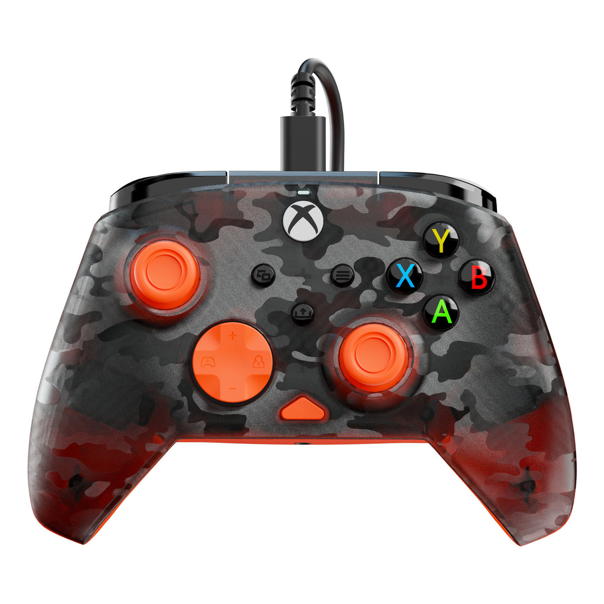 Turtle Beach Rematch Core Wired Controller (Schwarz Orange, Xbox Series X|S, Xbox One, PC)