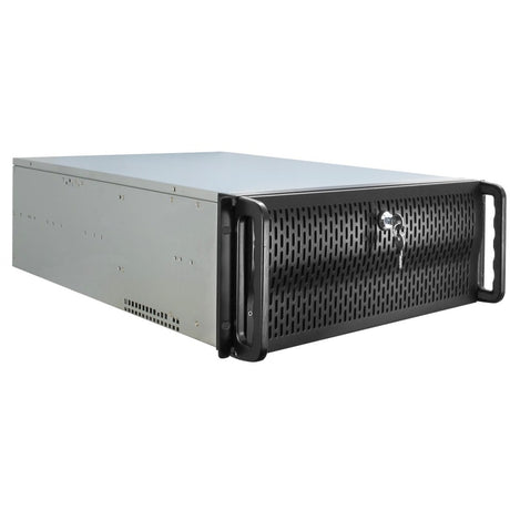 Inter-tech 4u 4129l Rackgehäuse (schwarz | 2x USB-A)