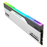 Klevv 32 gb ddr5-6200 (2x 16 gb) kit werkgeheugen (wit zwart, kd5agua80-62b320p, cras v rgb rog, xmp 3.0, expo)