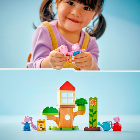 Lego Duplo – Peppa Wutz Garten- und Baumhaus-Konstruktionsspielzeug (10431)