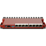 Mikrotik l009uigs-rm router (donkerrood, qualcomm ipq-5018 cpu, poe, sfp)