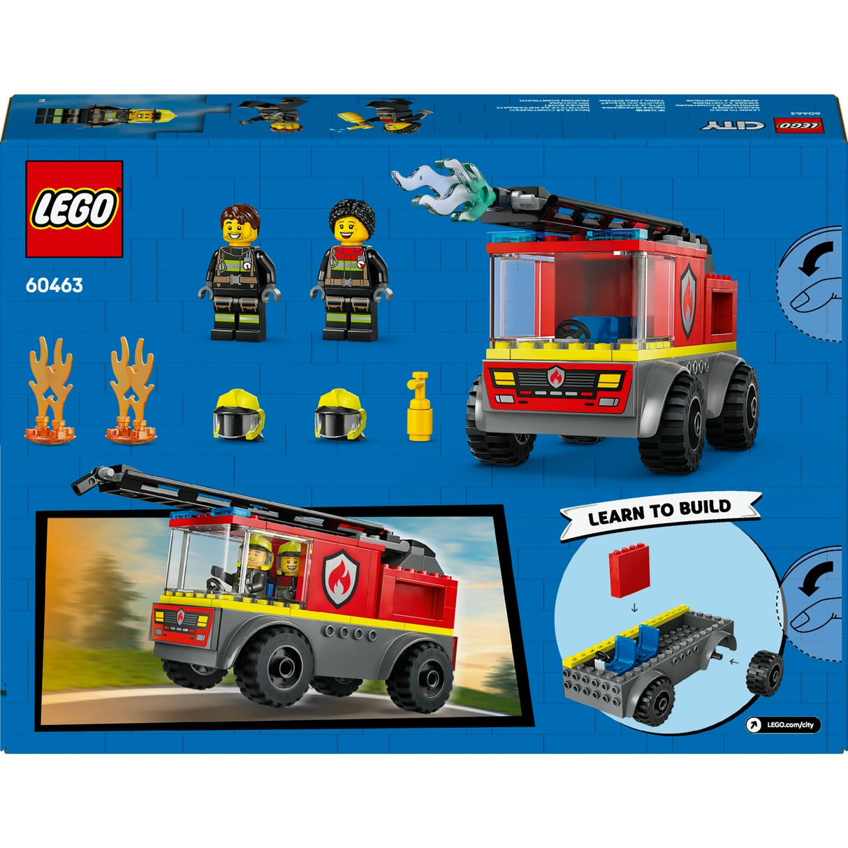 Lego City Feuerwehrauto als Geschenk für Kinder – 60463