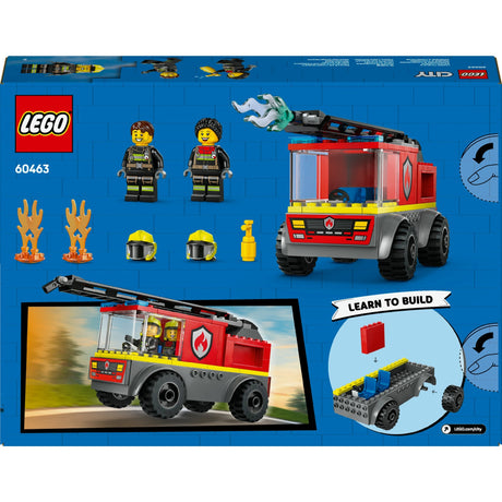 Lego City Feuerwehrauto als Geschenk für Kinder – 60463