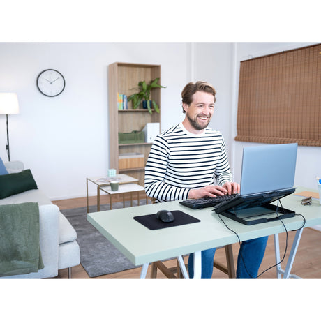 Trust Exto Laptop-Kühlständer, Laptop-Kühler (grau)