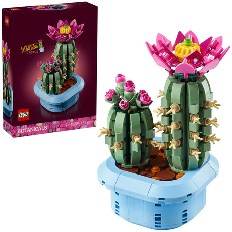 Lego Botanicals Blühender Kaktus – Pflanzendekorationsset – 11509