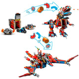 Lego Dreamzzz 71484 Coopers Roboter-Dinosaurier c. rex