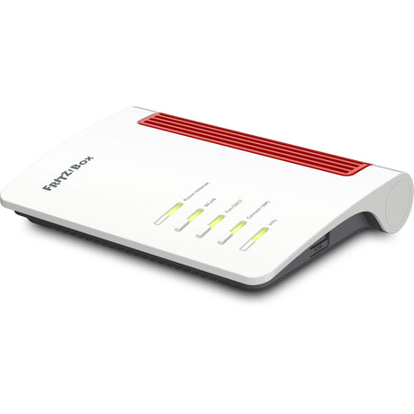 Fritz! Box 4050 Edition internationaler Router (weiß rot, Mesh-WLAN)