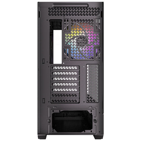 Antec c7 argb Midi-Tower-Gehäuse (schwarz | 2x USB-A | 1x USB-C | gehärtetes Glas)