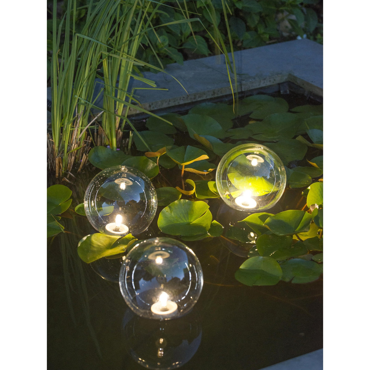 Ubbink Multibright Float schwimmende Glühbirne LED LED-Lampe (transparent, 3 Stück)