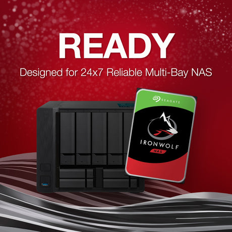 Seagate Ironwolf 8 TB Festplatte (SATA 600, 24 7)