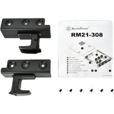 Silverstone RM21-308 Rackgehäuse (schwarz | 1x USB-A 2.0 | 1x USB-A 3.2 (5 Gbit s))