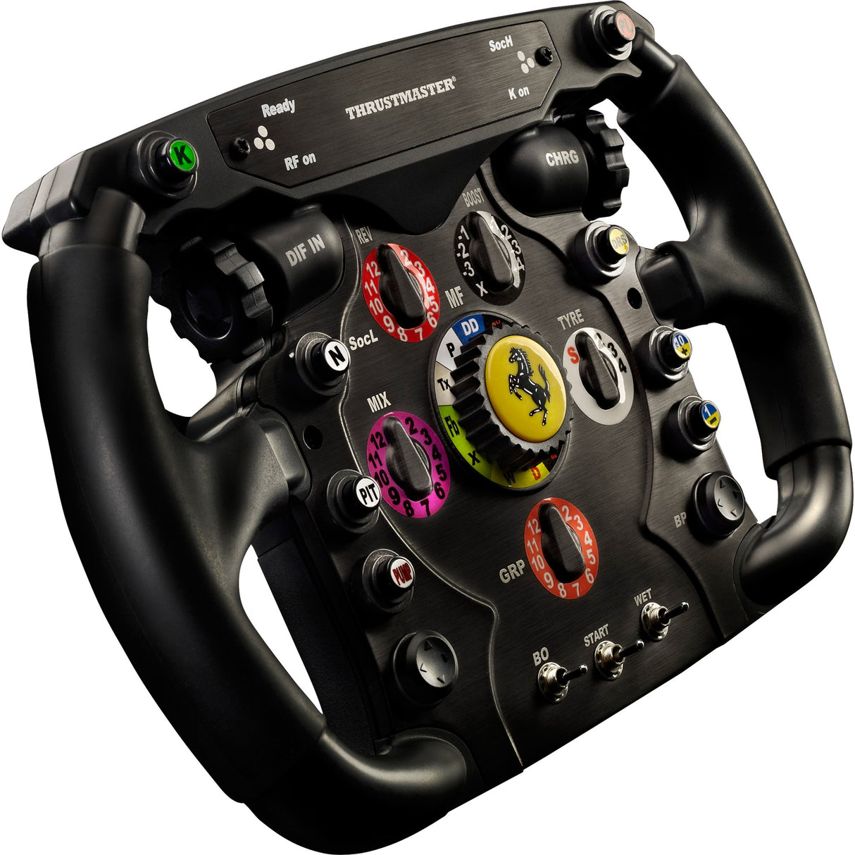 Thrustmaster Ferrari F1 Wheel Add-On Wheel Add-On (Schwarz Silber, PC, Playstation 3, Playstation 4, Xbox One)