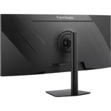 Viewsonic VA3820C UWQHD+ 21:9 gebogener Monitor mit USB-C-Hub 38 Ultrawide (schwarz, 2x HDMI, 1x Displayport, USB-C, USB-B)