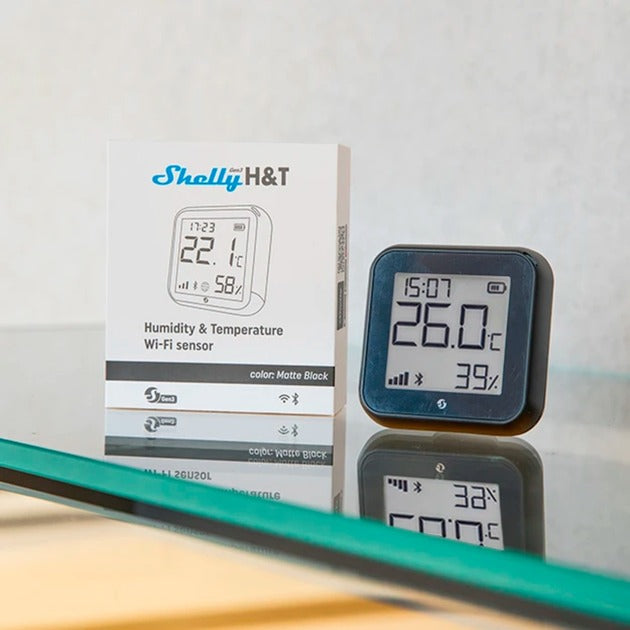 Shelly plus ht gen3 Detektor (schwarz (matt))
