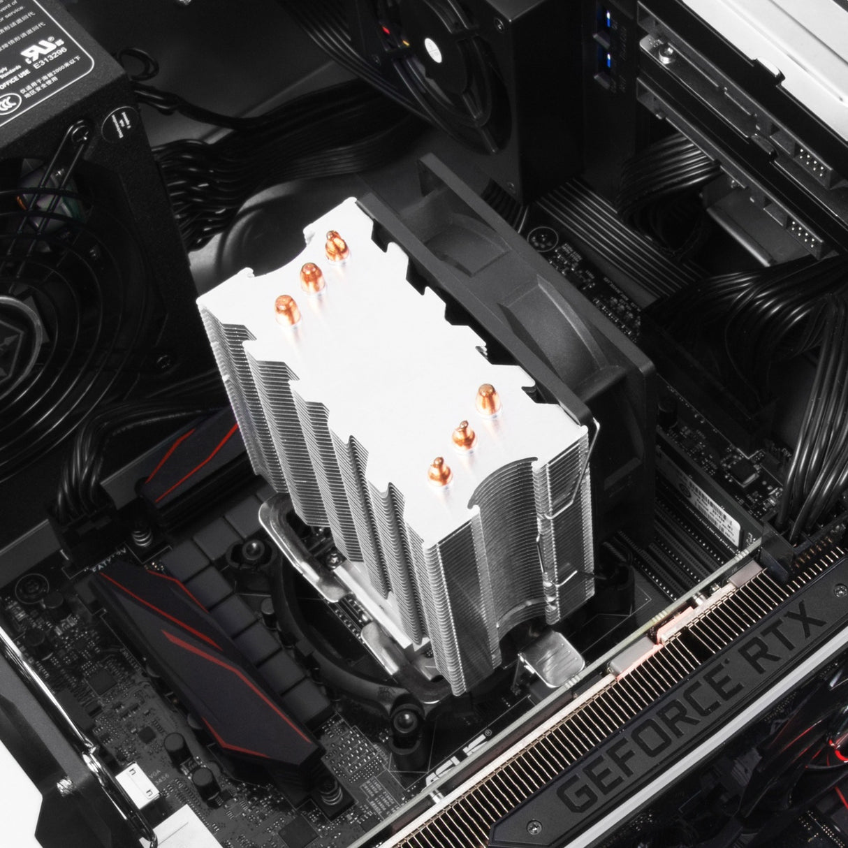 Silverstone RM41-H08 Rackgehäuse (schwarz | 2x USB-A 3.2 (5 Gbit s))