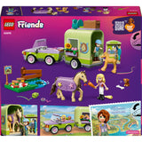 Lego Friends 42695 Anhänger mit Pferd und Fohlen