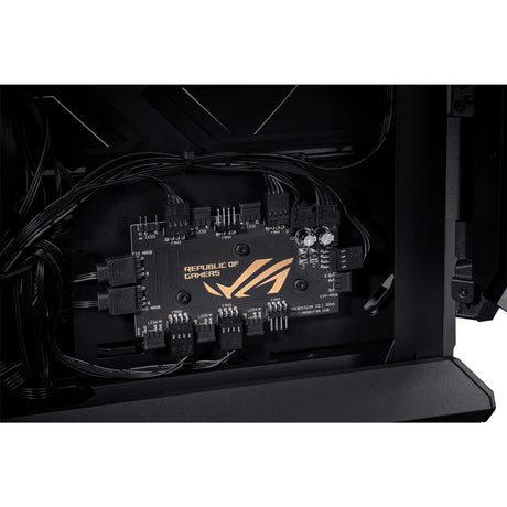 Asus Rog Hyperion GR701 Big Tower Gehäuse (schwarz | 4x USB-A | 2x USB-C | RGB | gehärtetes Glas)