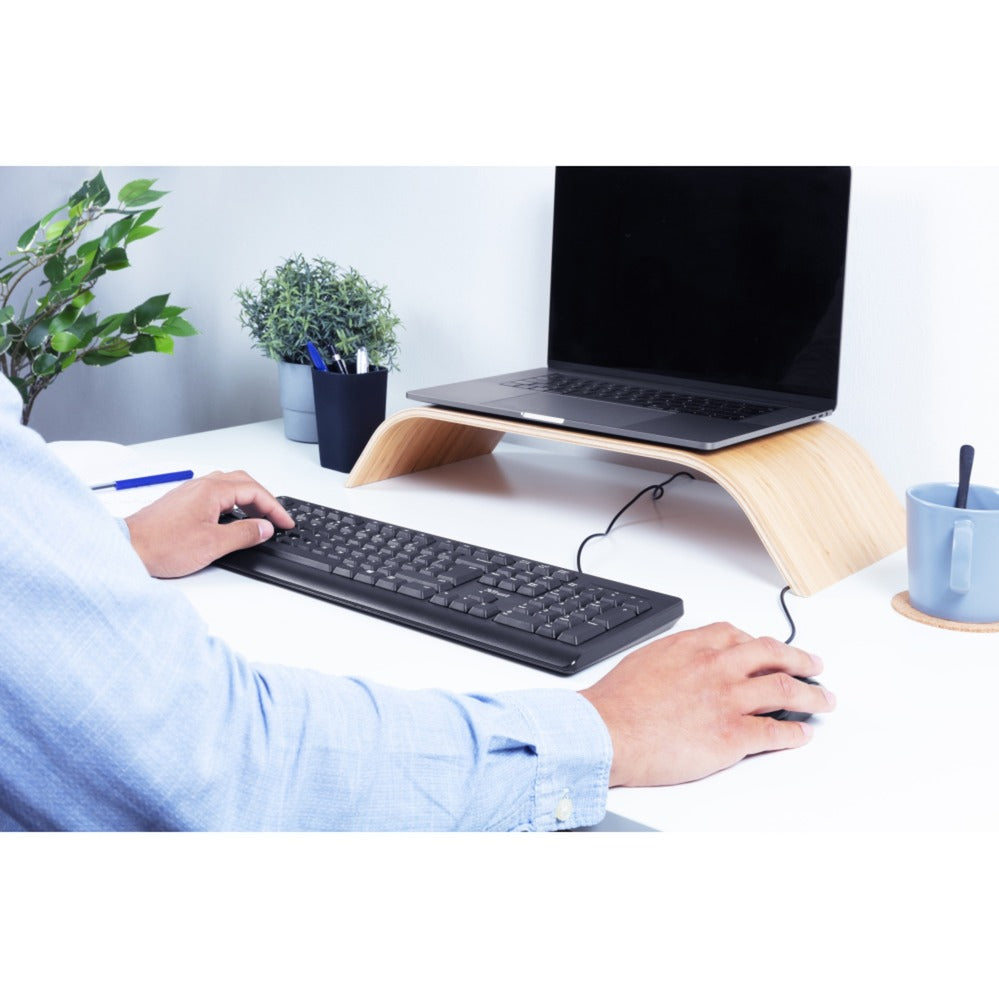 Trust Primo Tastatur-Maus-Set, Desktop-Set (schwarz, US-Layout, Membran)