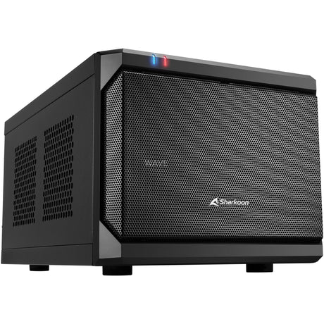 Sharkoon QB One Mini-Tower-Gehäuse (schwarz | 4x USB-A)