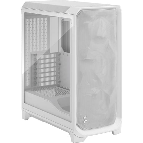 Fractal Design Meshify 3 Midi-Tower-Gehäuse (weiß | 2x USB-A | 1x USB-C | gehärtetes Glas)