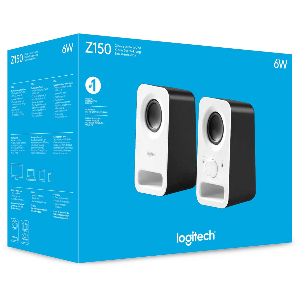 Logitech Logitech Z150 Multimedia-Lautsprecher