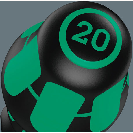 Wera 367 6 Torx HF Schraubendreher-Set Kraftform Plus + Rack (schwarz grün, 6-teilig)