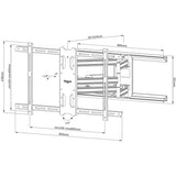 Neomounts von Newstar WL40S-850BL18 Wählen Sie die TV-Wandstonde aus