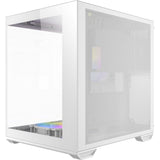 Antec cx60m argb Mini-Tower-Gehäuse (weiß | 3x USB-A | RGB | gehärtetes Glas)