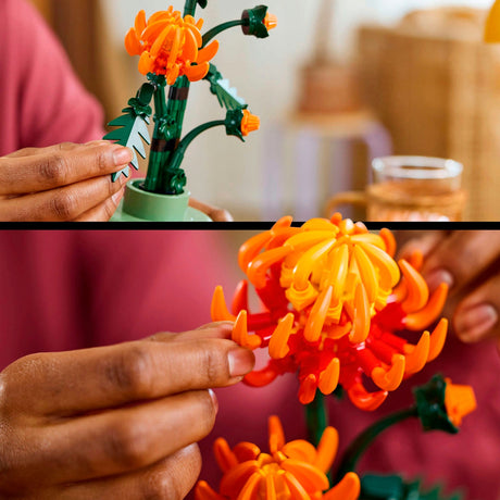 Lego-Ikonen Chrysantheme – Botanische Sammlung – 10368