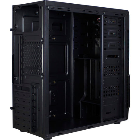 Inter-Tech B-30 Midi-Tower-Gehäuse (schwarz | 2x USB-A)