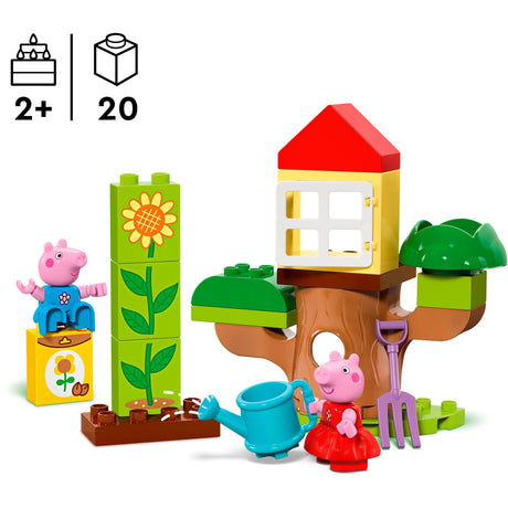 Lego Duplo – Peppa Wutz Garten- und Baumhaus-Konstruktionsspielzeug (10431)