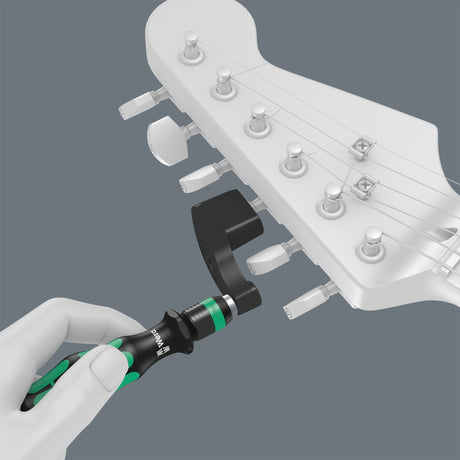 Wera 9100 Gitarrenreparaturset, 27-teiliges Werkzeugset (schwarz)