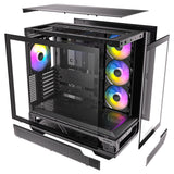 Antec c7 argb Midi-Tower-Gehäuse (schwarz | 2x USB-A | 1x USB-C | gehärtetes Glas)