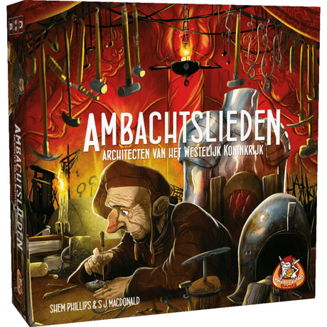 White Goblin Games Architects of the Western Kingdom: Handwerker-Brettspiel (Niederländisch, Erweiterung, 1 – 6 Spieler, 90 Minuten, ab 12 Jahren)