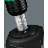 Wera 7441 Kraftform einstellbarer Drehmomentschraubendreher mit Rapidaptor-Schnellwechselhalter, 1 4 Zoll, 1,2 - 3,0 Nm – 1 Stück – 05074701001